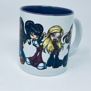 Bratz Mug 20oz Yasmin Sasha Jade Cloe Coffee Tea Mug Cup Oversized Purple